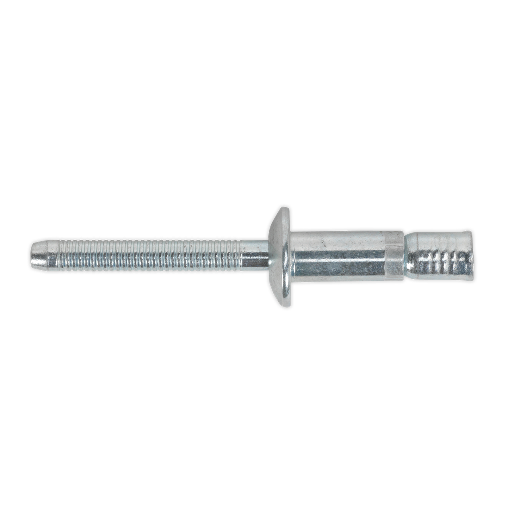 Sealey Zinc Plated Steel Structural Rivet 6.3 x 32mm - Pack of 100