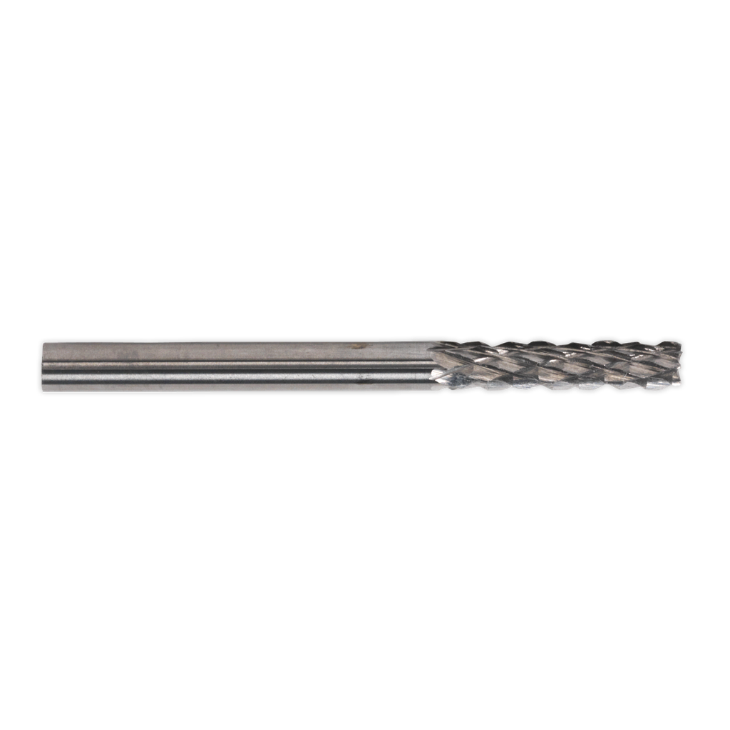 Sealey Micro Carbide Burr Cylinder with End Cutter 3mm - Pack of 3