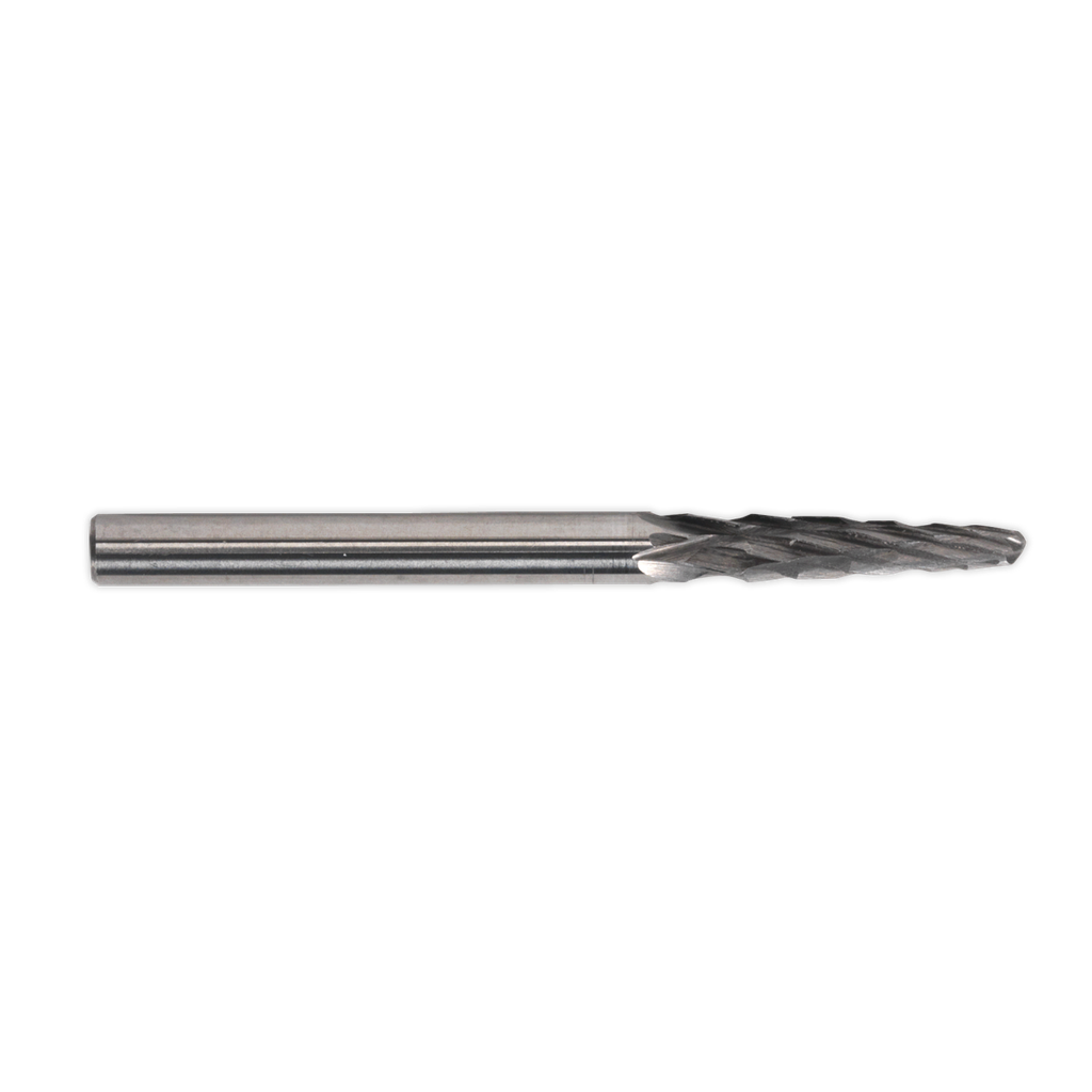 Sealey Micro Carbide Burr Ball Nose Taper 3mm - Pack of 3
