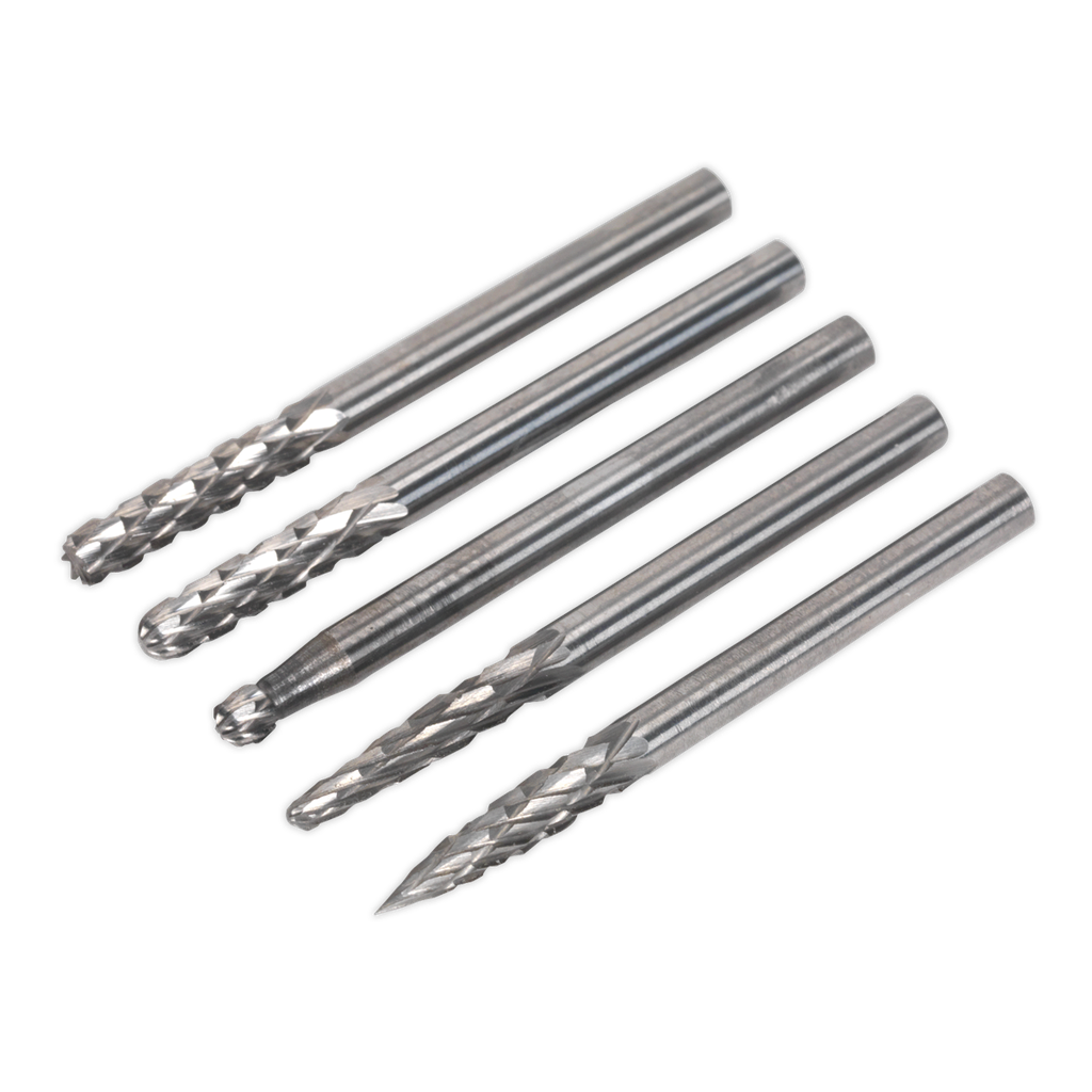 Sealey Micro Carbide Burr Set 5pc