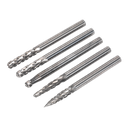 Sealey Micro Carbide Burr Set 5pc