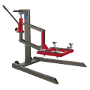 Single Post Hydraulic Portable Motorcycle Lift 450kg Capacity