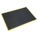 Sealey Interlocking EVA Foam Workshop Mat Set with Hi-Vis Edges 1240 x 1825mm