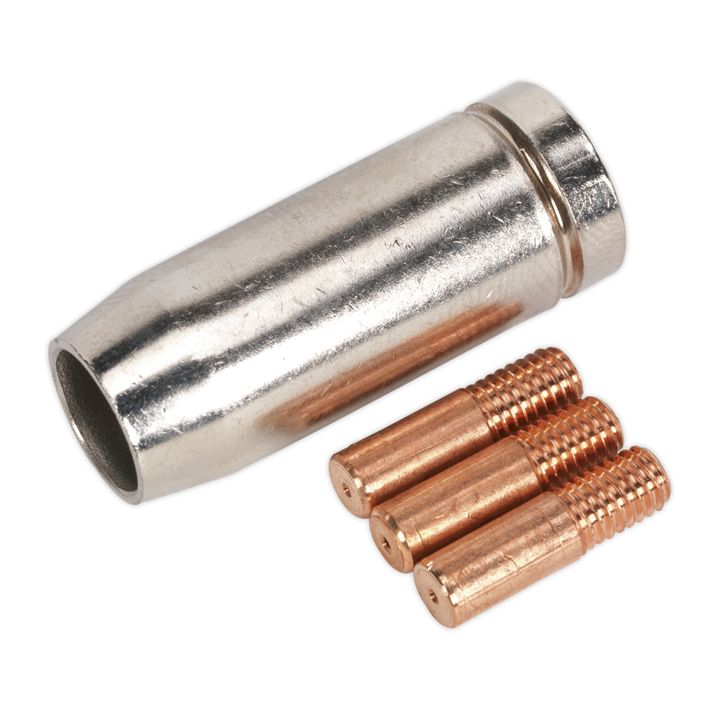 Sealey Conical Nozzle x 1 Contact Tip 0.6mm x 3 MB14