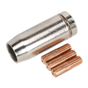 Sealey Conical Nozzle x 1 Contact Tip 0.8mm x 3 MB14