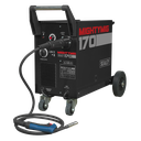 Professional Gas/Gasless MIG Welder with Euro Torch 170A