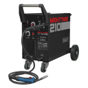 Professional Gas/Gasless MIG Welder with Euro Torch 210A