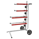 Sealey Masking Paper Dispenser Tree 2 x 300mm & 2 x 450mm Rolls