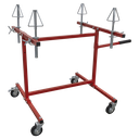 Alloy Wheel Repair/Painting Stand 4 Wheel Capacity