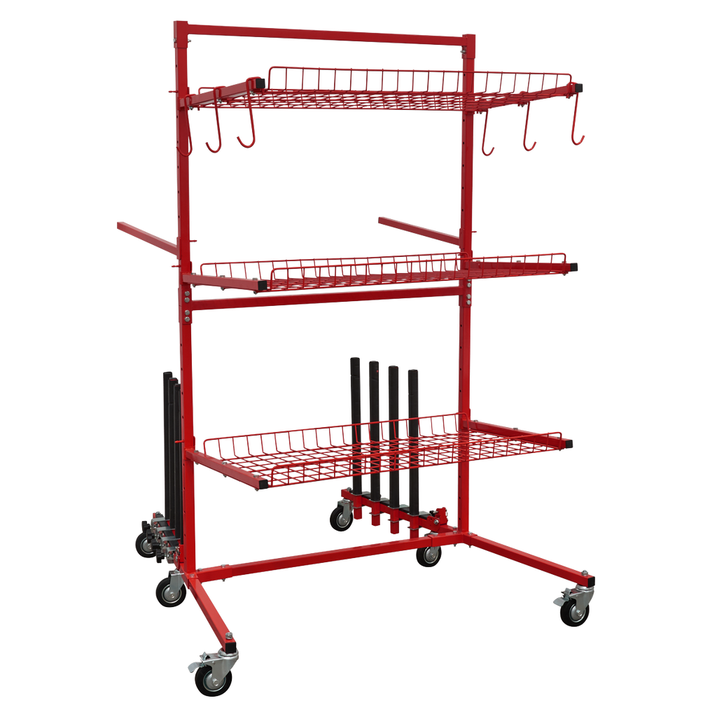 Sealey Parts Cart with Panel Train