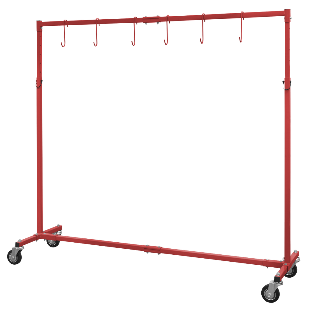 Sealey Adjustable Paint Hanger 1.95m