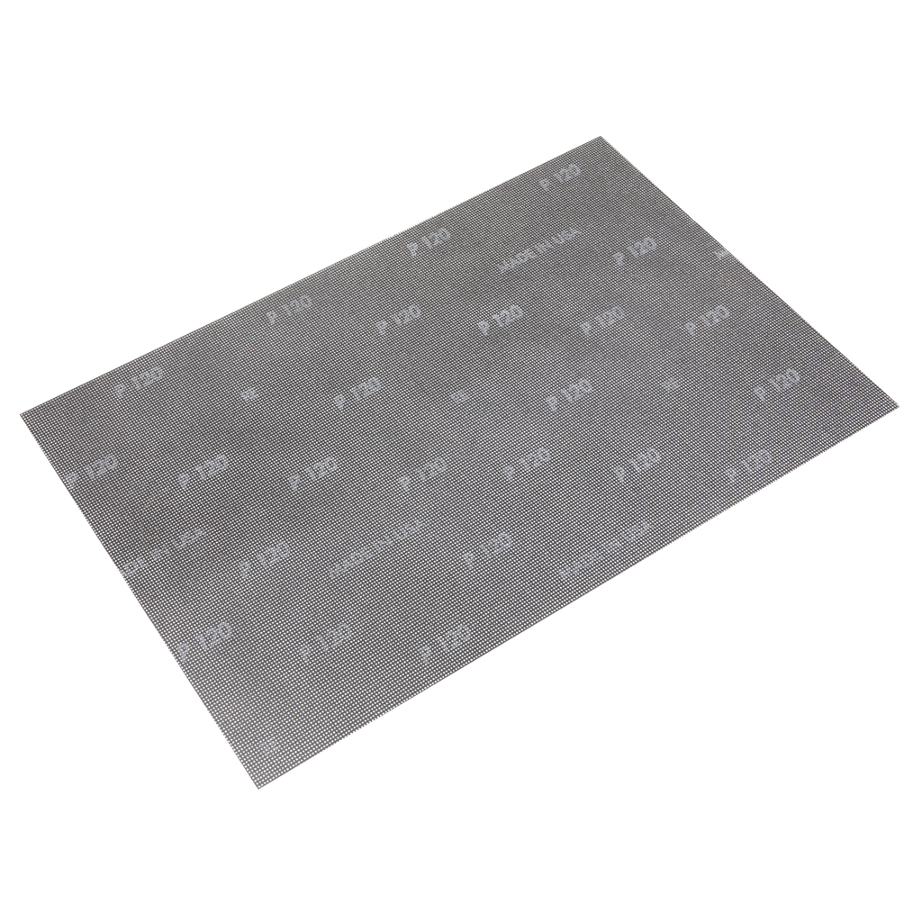 Sealey Worksafe® 12 x 18" Mesh Orbital Screen Sheets 120Grit - P