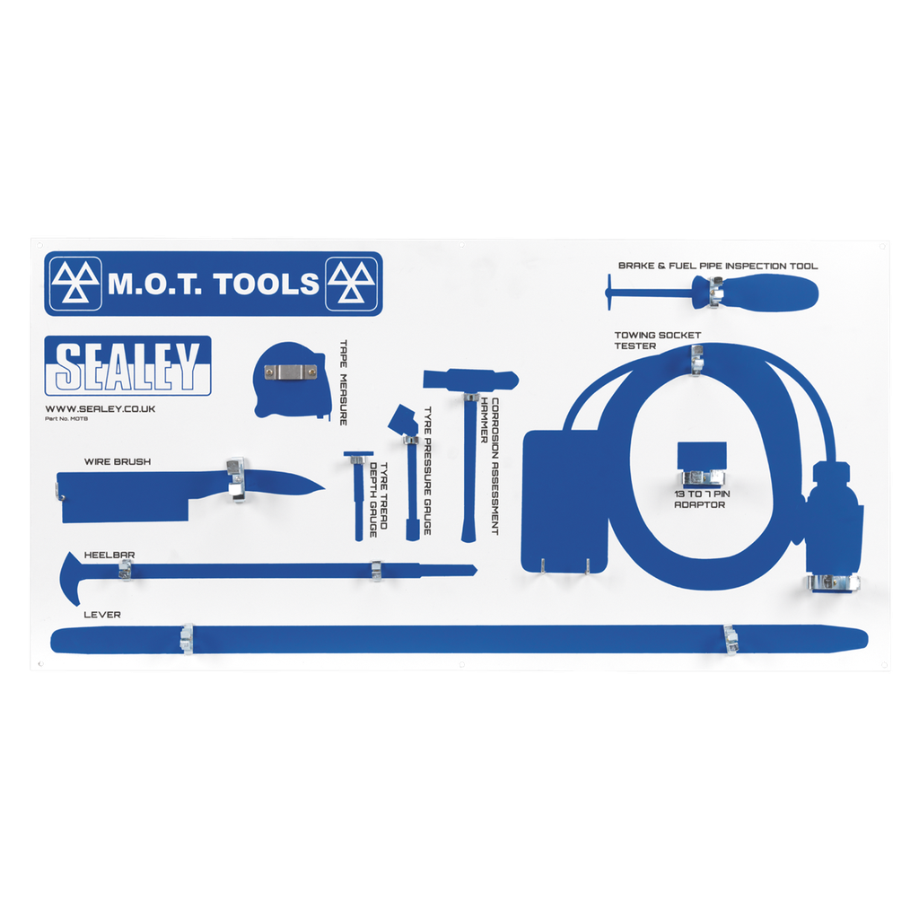 Sealey MOT Tool Board