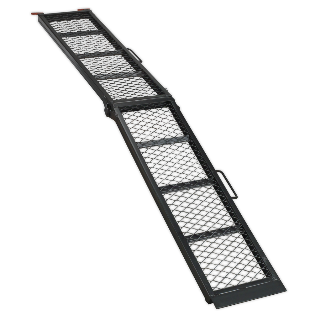 Steel Mesh Folding Loading Ramp 360kg Capacity