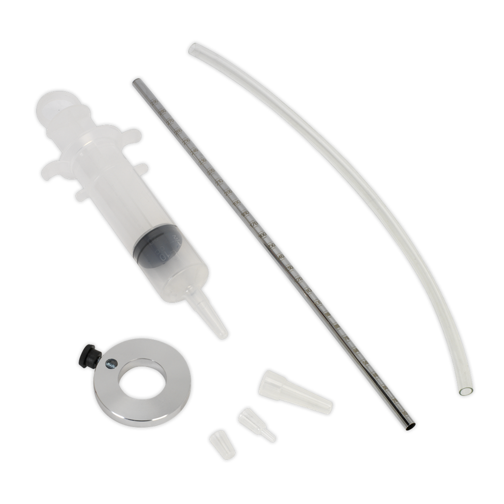 Sealey Motorcycle Fork Oil Level Gauge with Top-Up Syringe