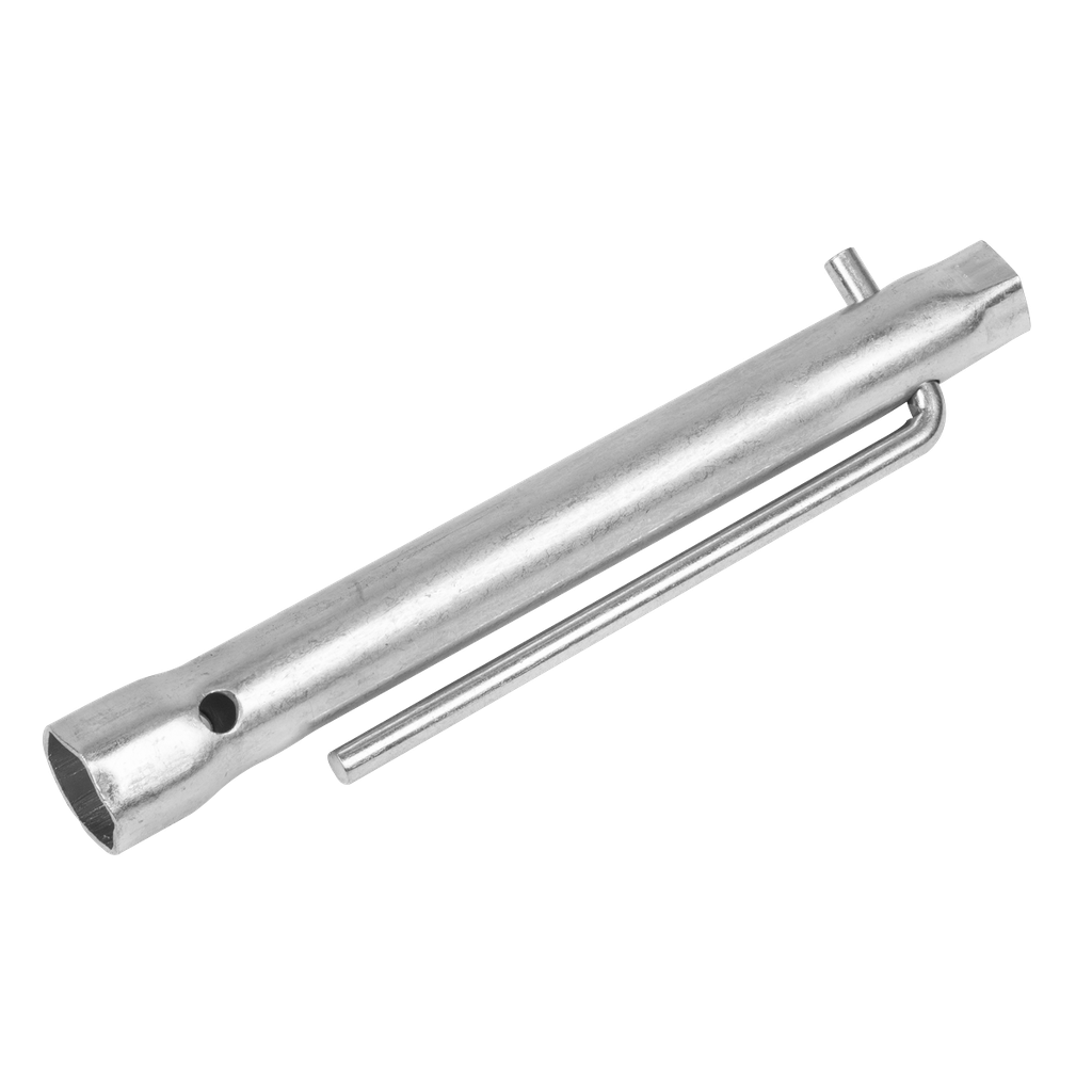 Long Reach Double End Spark Plug Box Spanner with L-Bar 14/16mm