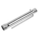 Long Reach Double End Spark Plug Box Spanner with L-Bar 18/21mm