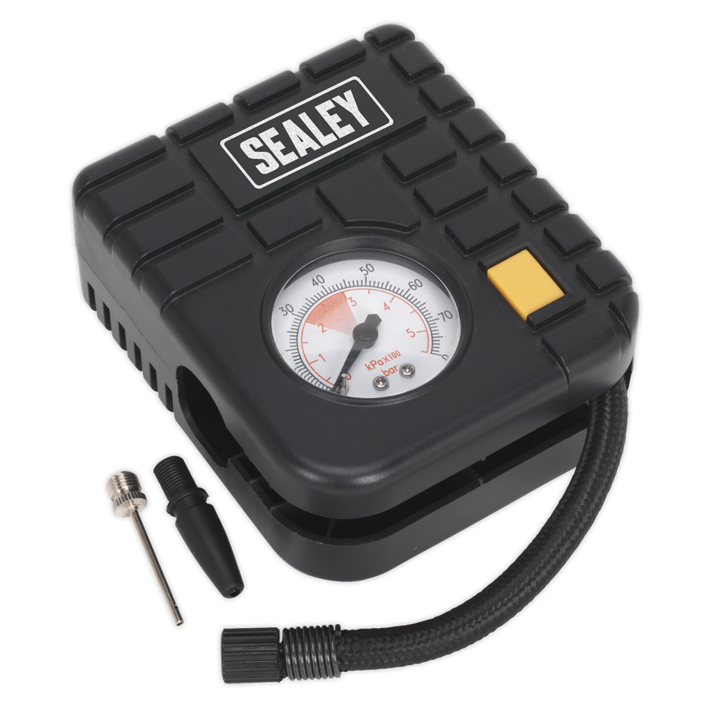 Sealey Micro Air Compressor with Worklight 12V