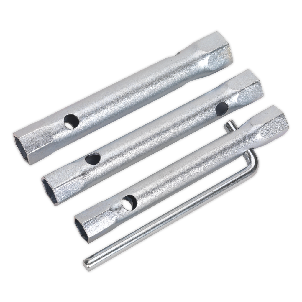 Sealey Long Reach Double End Spark Plug Box Spanner Set 3pc