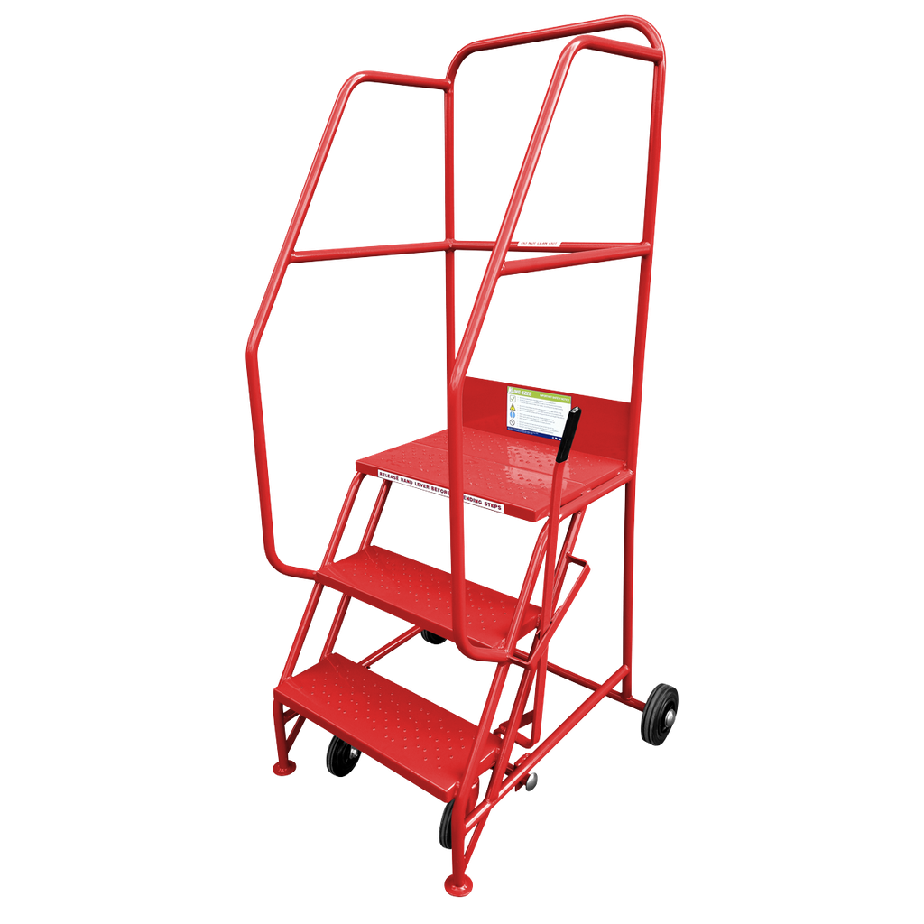 Sealey Mobile Safety Steps 3-Tread