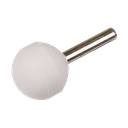 Sealey Mounted Wheel 25 x 25mm with 6mm Shaft