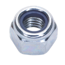 Zinc Plated Nylon Locknut M8, DIN 982 - Pack of 100
