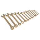 Sealey Premier Non-Sparking Combination Spanner Set 13pc