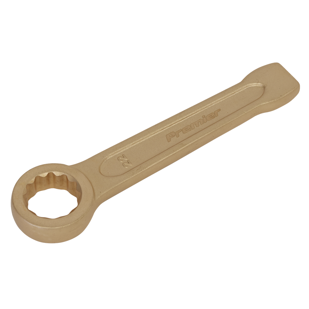 Premier Non-Sparking Ring End Slogging Spanner 22mm