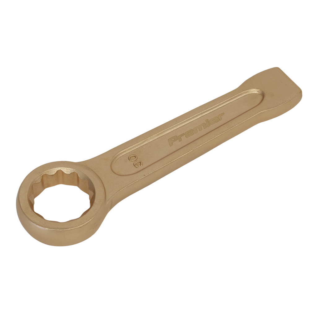 Premier Non-Sparking Ring End Slogging Spanner 30mm