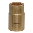 Sealey Premier Non-Sparking Socket 1/2"Sq Drive 15mm