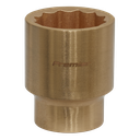 Sealey Premier Non-Sparking Socket 1/2"Sq Drive 28mm