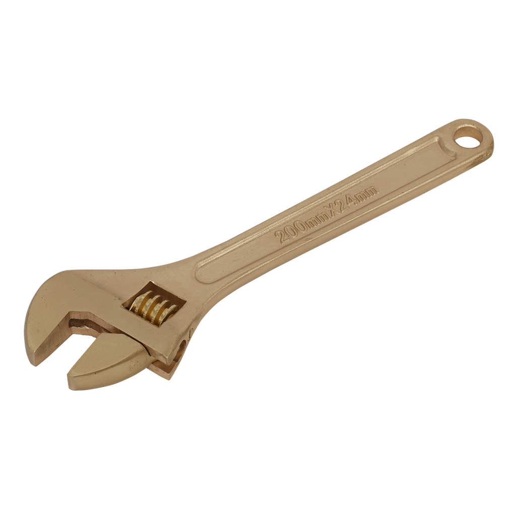 Sealey Premier Non-Sparking Adjustable Wrench 200mm