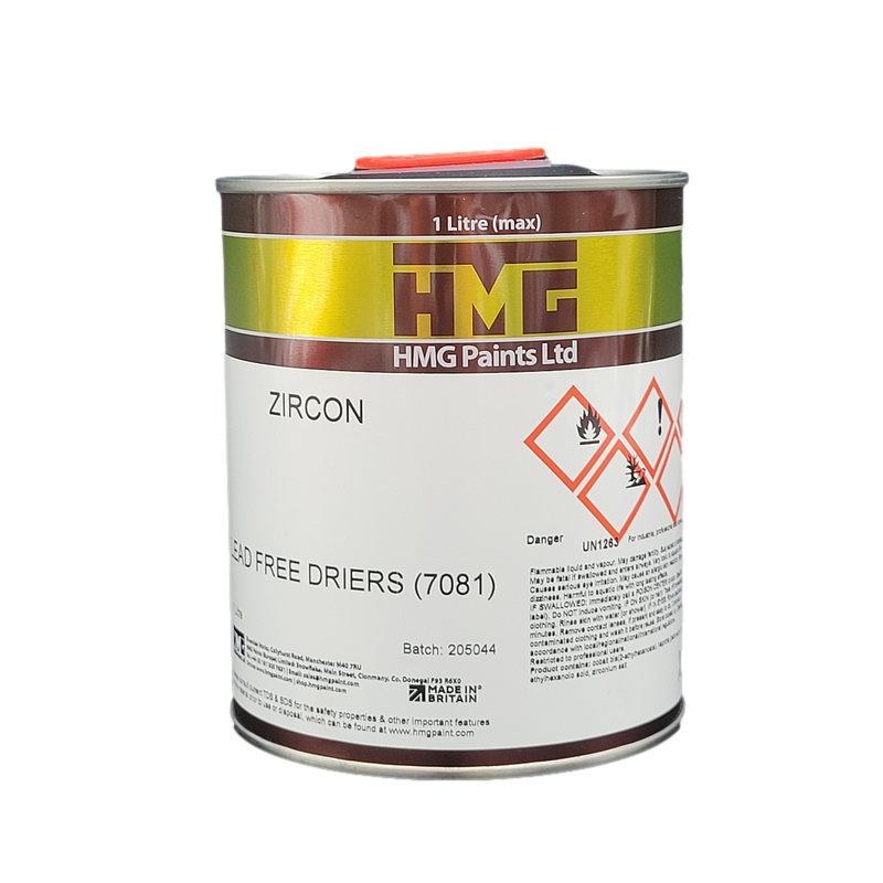 HMG 7081 ZIRCON LEAD FREE DRIERS 1L (Each)