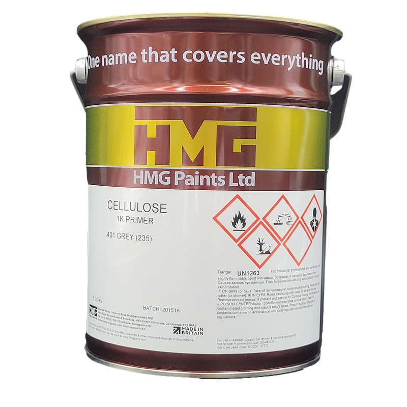 HMG 401 GREY CELLULOSE PRIMER 5L (Each)