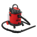 Sealey Valeting Machine with Accessories Wet & Dry 20L 1400W/230V