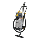 Sealey M Class Dust-Free Vacuum Cleaner Wet & Dry Stainless Steel Drum 38L 1100W/110V