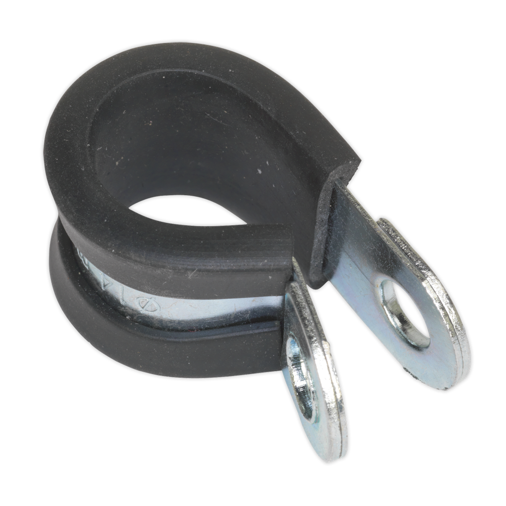 Sealey Rubber Lined P-Clip 12/13mm - Pack of 25