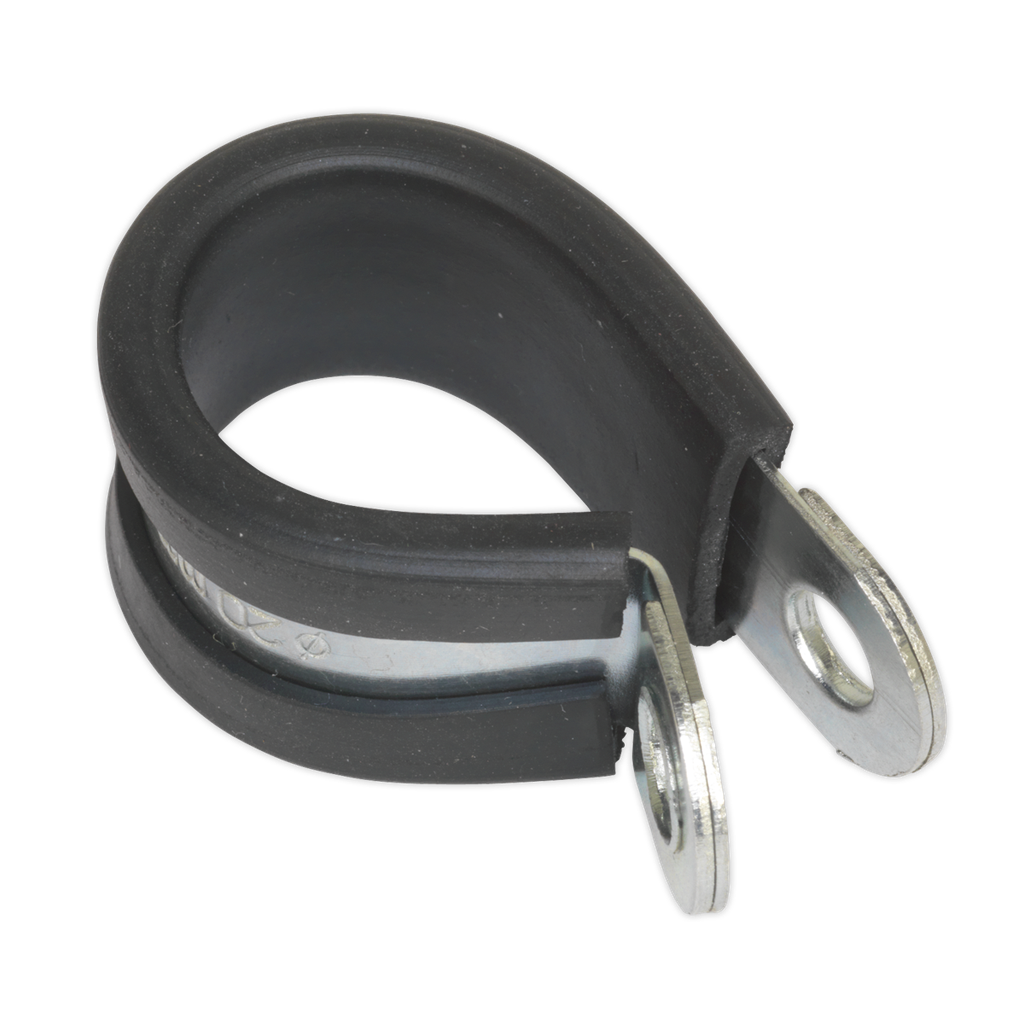 Sealey Rubber Lined P-Clip 21mm - Pack of 25