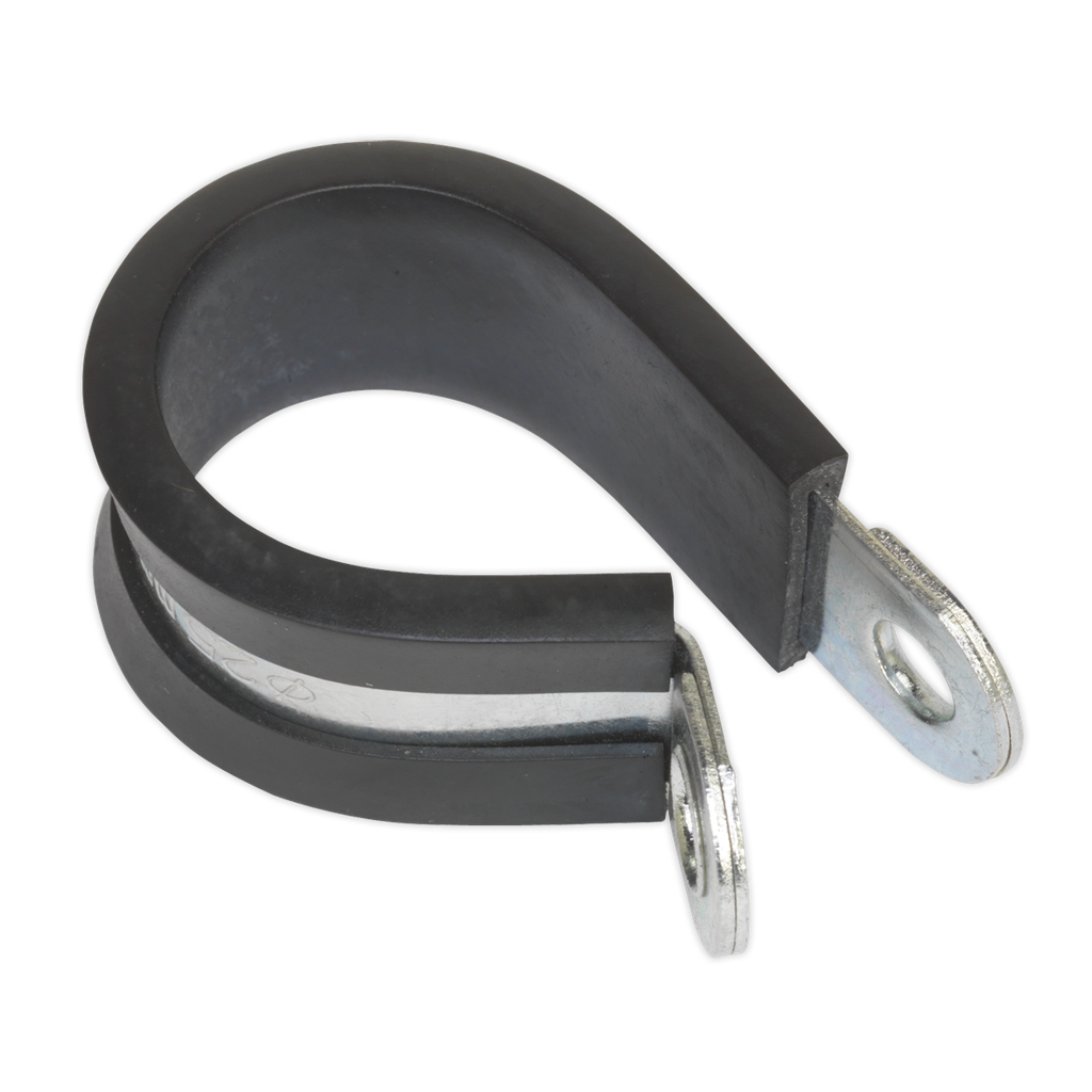 Sealey Rubber Lined P-Clip 25mm - Pack of 25