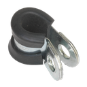 Sealey Rubber Lined P-Clip 8mm - Pack of 25