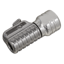 Sealey PCL Straight Swivel Tyre Inflator Clip-On Connector 1/4"B