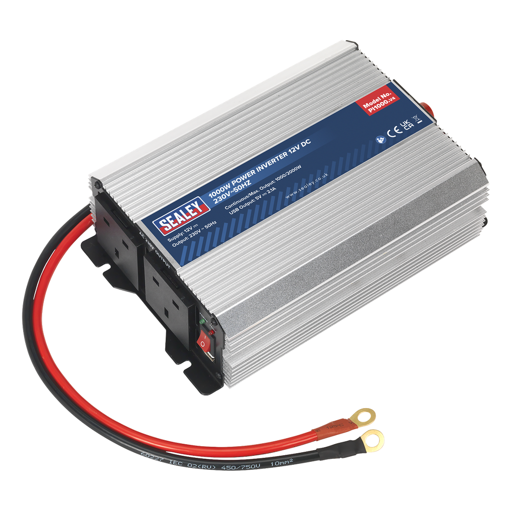 Sealey Modified Sine Wave Power Inverter 1000W 12V
