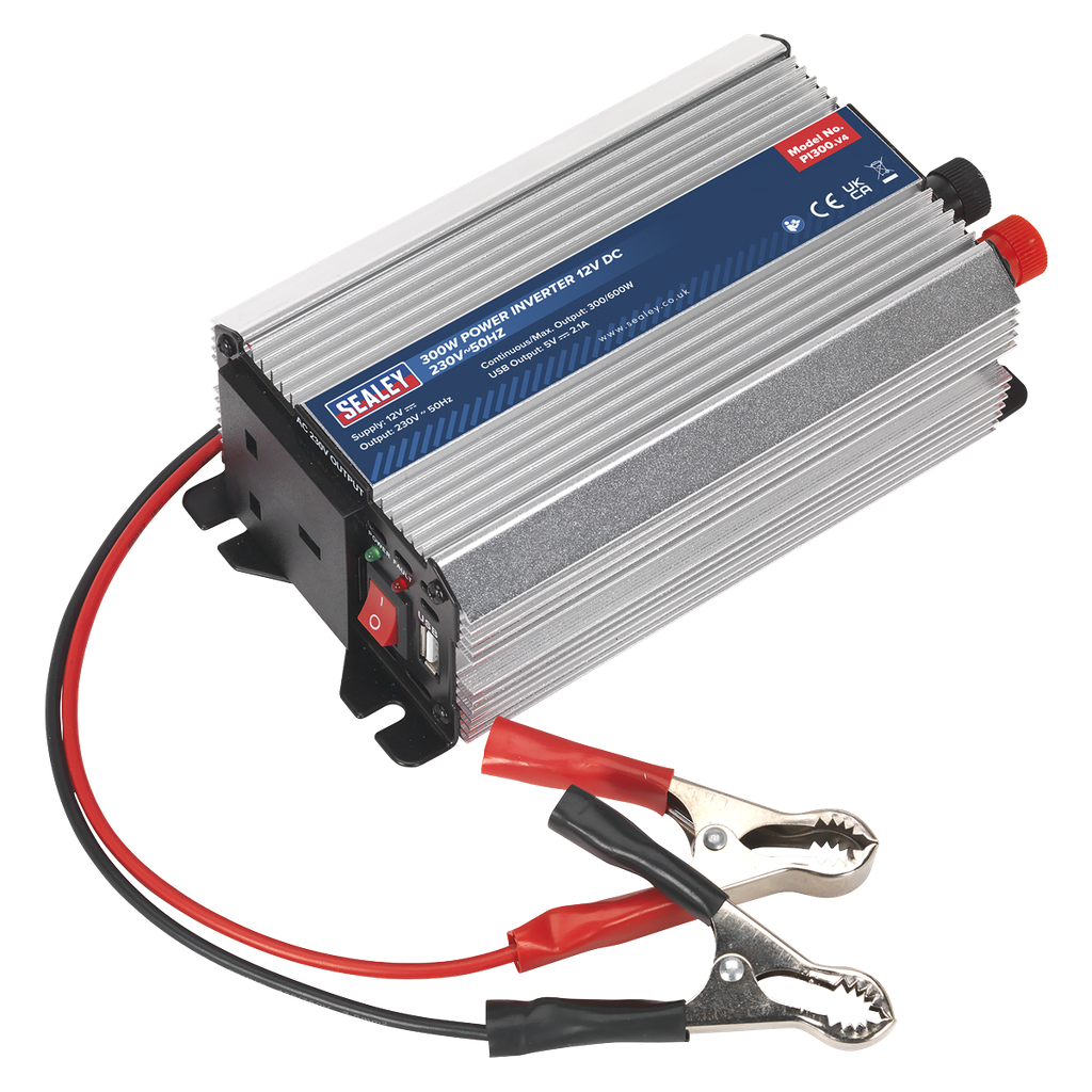 Sealey Modified Sine Wave Power Inverter 300W 12V