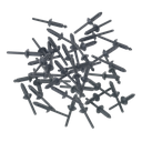 Plastic Rivet 5 x 15.8mm - Pack of 50