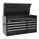 Sealey Premier™ Heavy-Duty Extra-Wide Topchest 8 Drawer 1040mm - Black