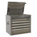 Sealey Premier™ Heavy-Duty Topchest 4 Drawer 675mm - Stainless Steel