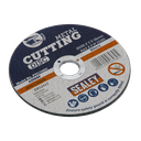 Sealey 100 x 3mm Cutting Disc 16mm Bore