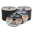 Sealey 100 x 3mm Cutting Disc 16mm Bore - Pack of 50