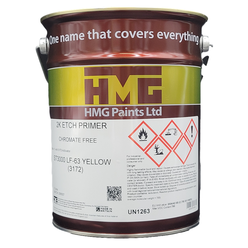 HMG 2K ETCH PRIMER ST3000 LF-63 CHROMATE FREE 5L (Each)