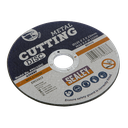 Sealey 125 x 3mm Cutting Disc 22mm Bore